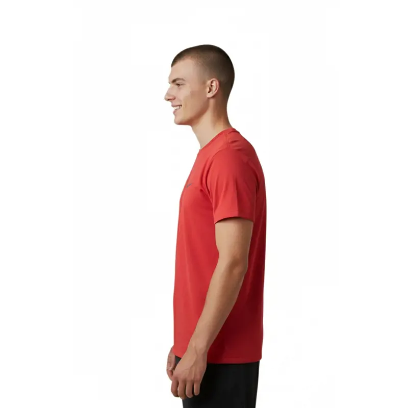 Kırmızı Spor Tişörtü  Spor Kıyafeti 