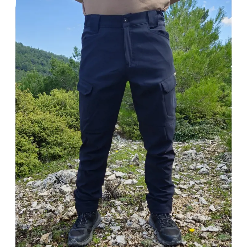 Metam Likralı Taktik Outdoor Pantolon Siyah