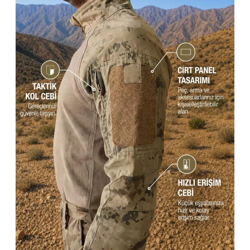 Metam Jandarma Komando Combat( Operasyon T-shirt)