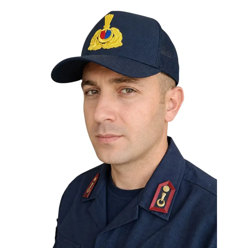Asayiş fileli subay kepi 