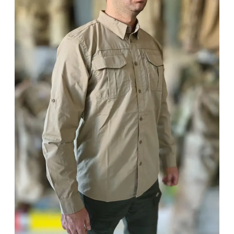 Metam Taktik Koruma Gömlek 2628 Model Bej