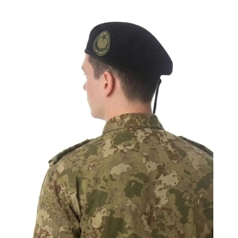 Kara Kuvvetleri Siyah Tankçı Beresi Ast/Uzm