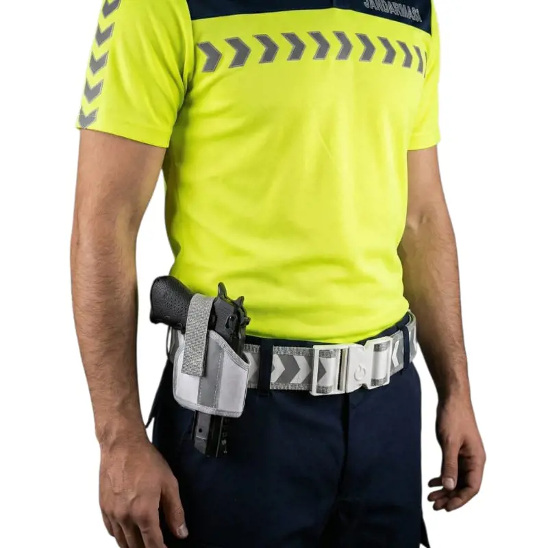 Beyaz Cırtlı Kase Silah kılıfı